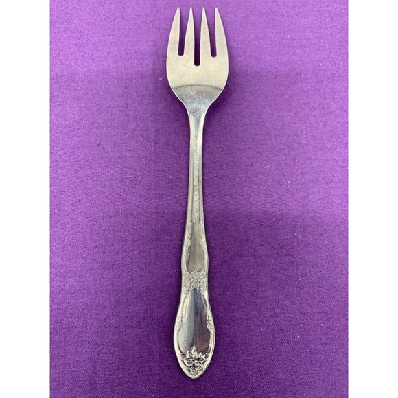 Oneida Fenway Stainless Flatware (4) 6.5" Salad Fork Discontinued Made1991 to 20 - Picture 4 of 6